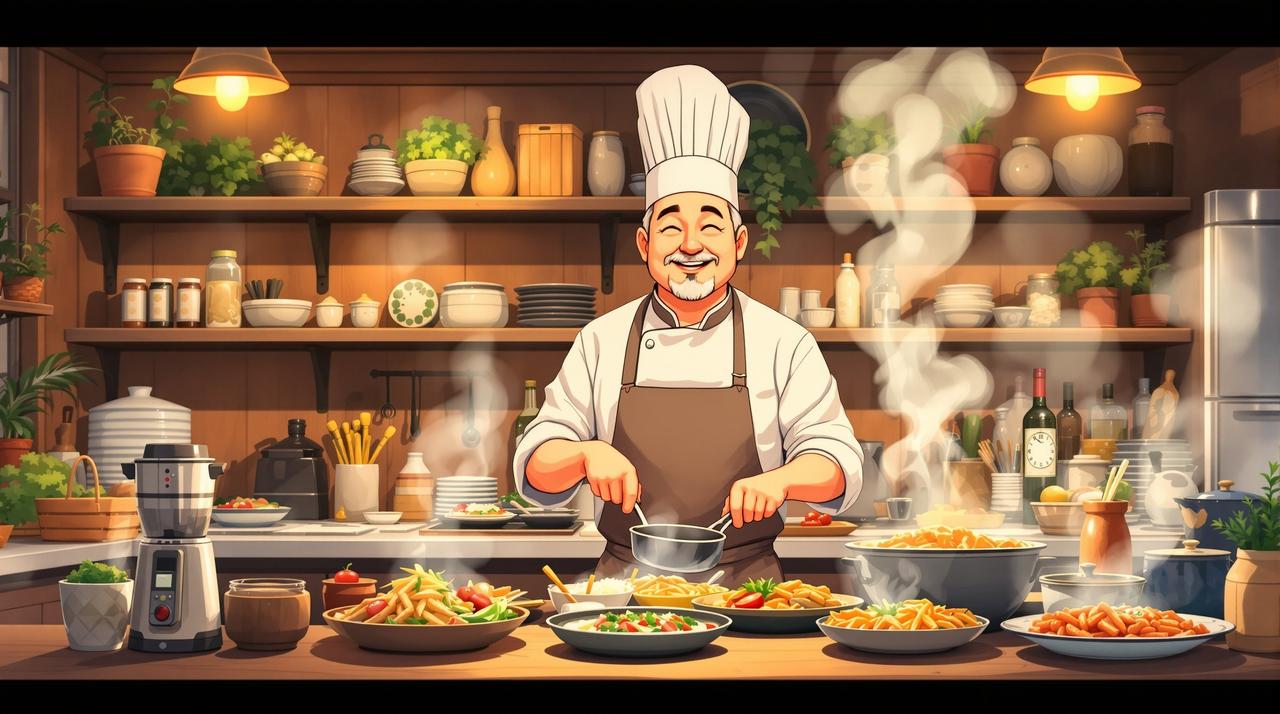 短剧平台 - 美食修仙录